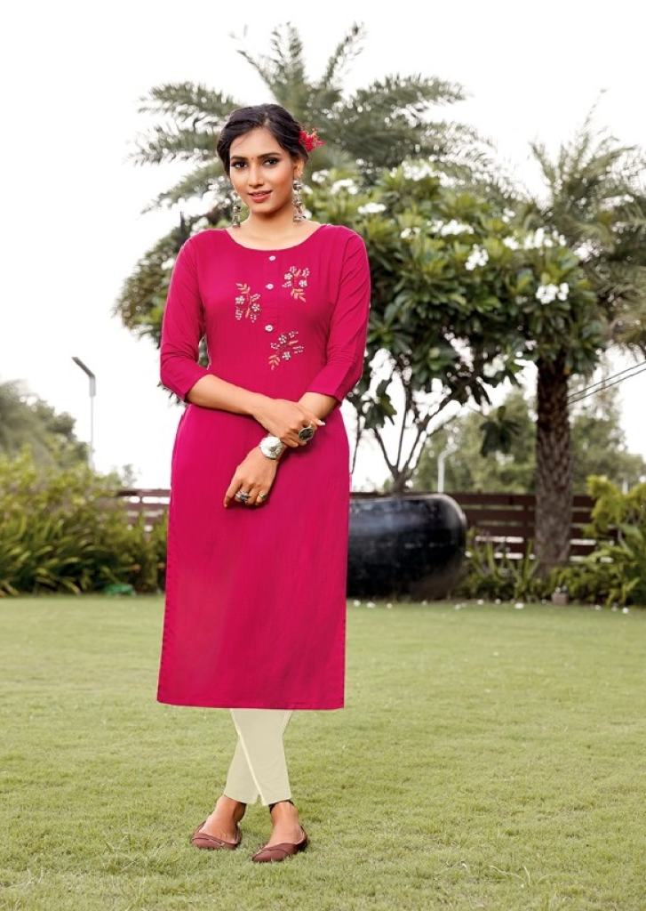 Jinesh Nx Anamika Vol 1 Viscose Designer Kurtis Catalog