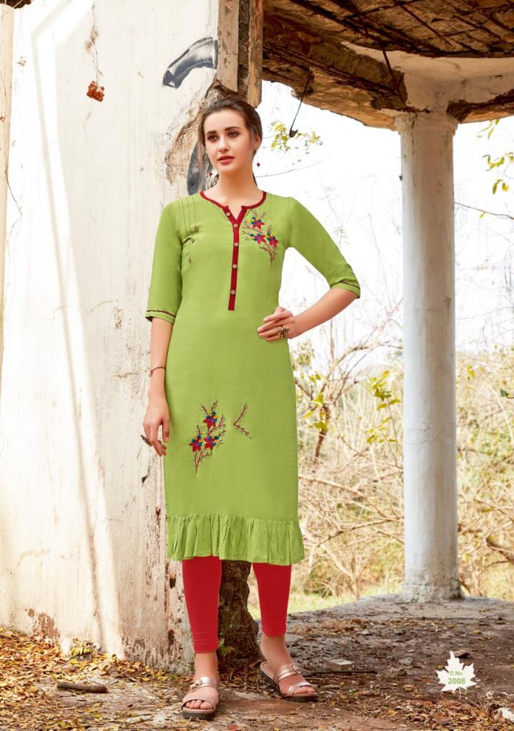 Jinesh nx presents  candy vol 2 designer Kurtis collection 