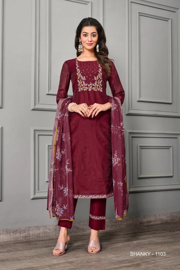 Jivora Shanky Premium Silky Cotton Kurti Sets