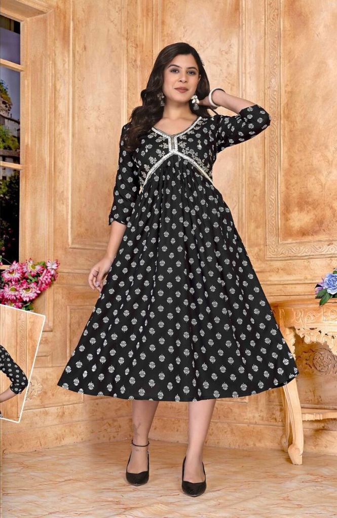 Jlf Black Daimond Kurti