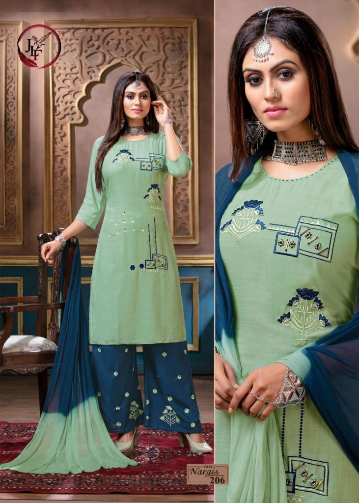 Jlf presents  Nargis  vol 2  Ready Made Collection