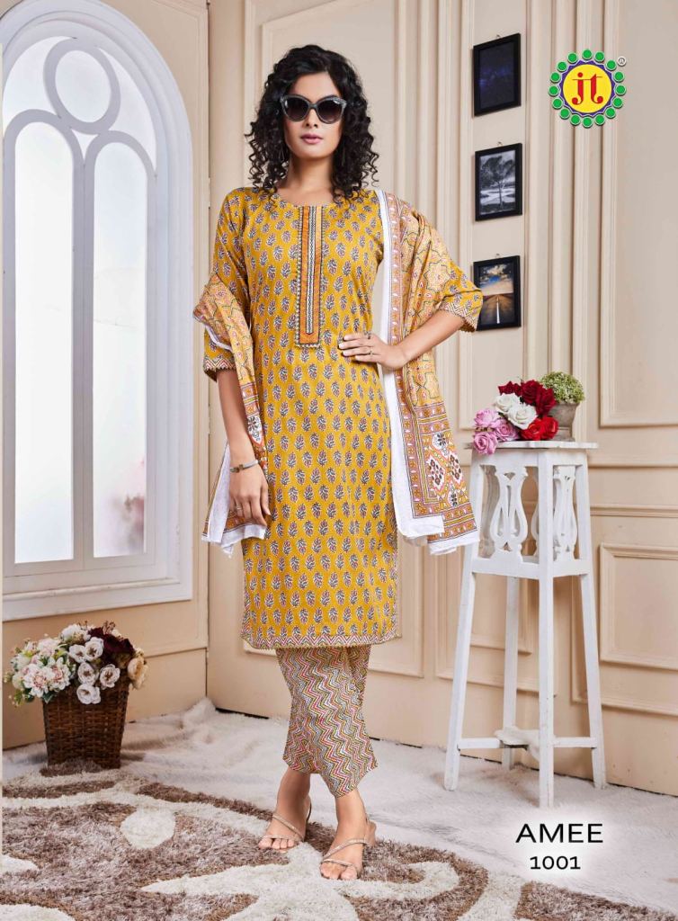 Jt Amee Lawn Cotton Casual Wear Ready Made Dress Collection