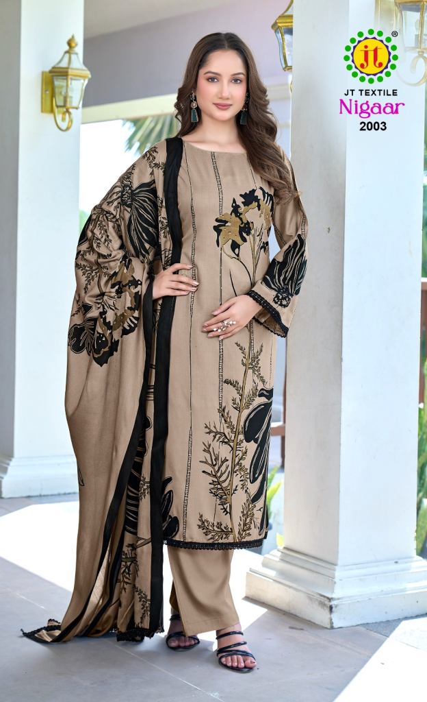 Jt Nigaar Vol 2 Designer Dress Material 