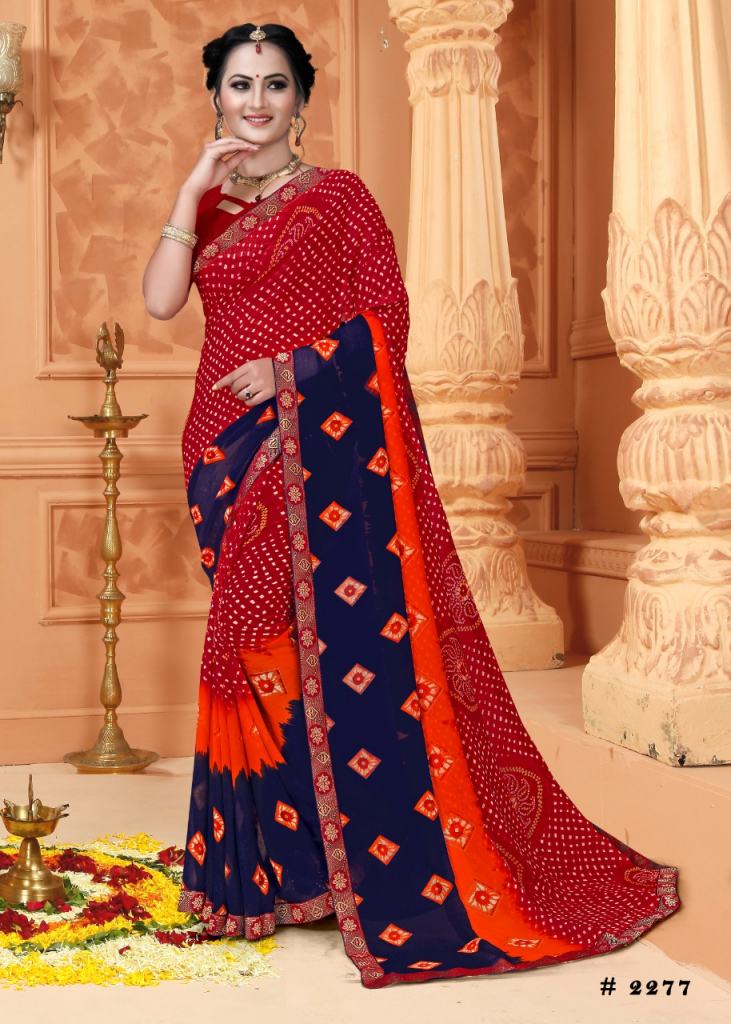 Juhi  printed sarees collection