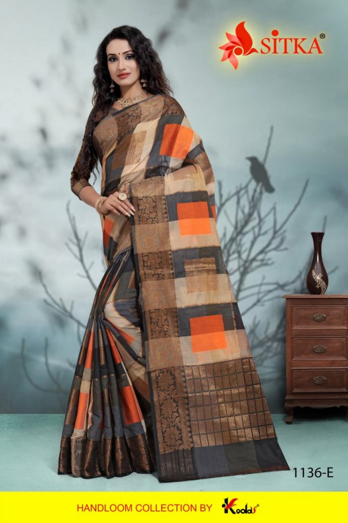 Sitka Present Kanjipuram 1136 sarees collection