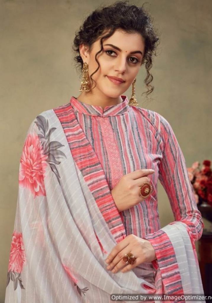 Kaara presents  Mahira Digital Printed Dress Material