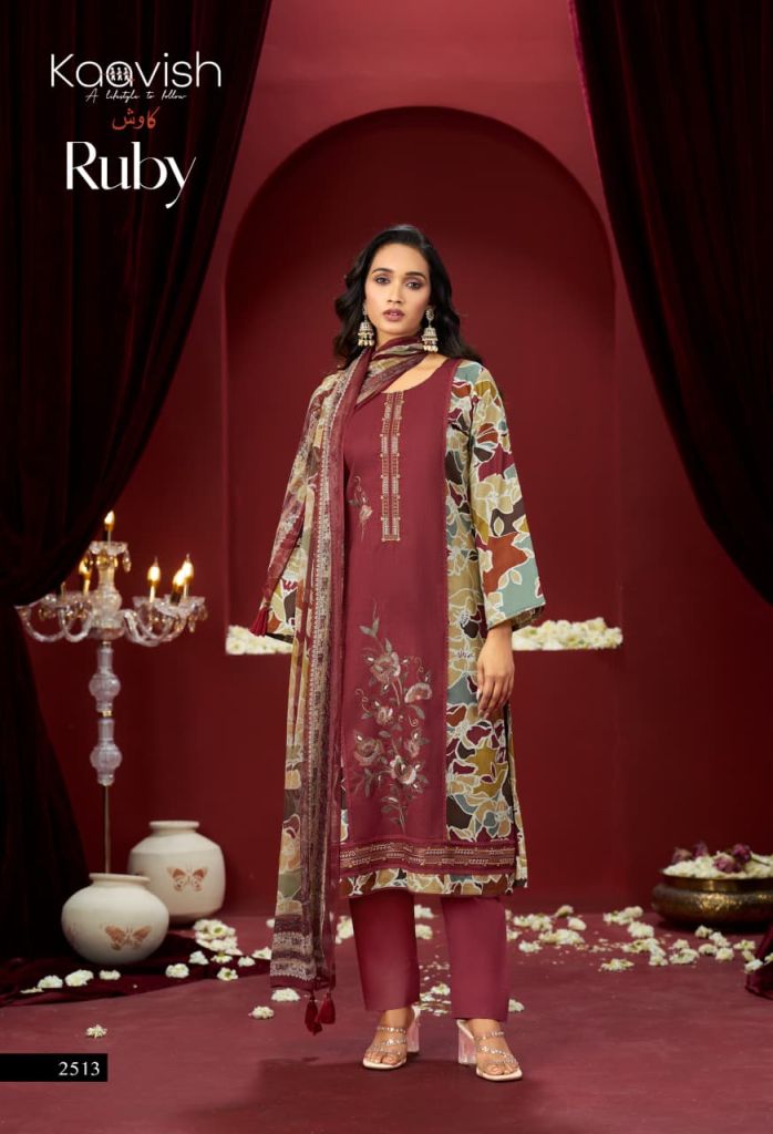 Kaavish Ruby Embroidered Salwar Kameez