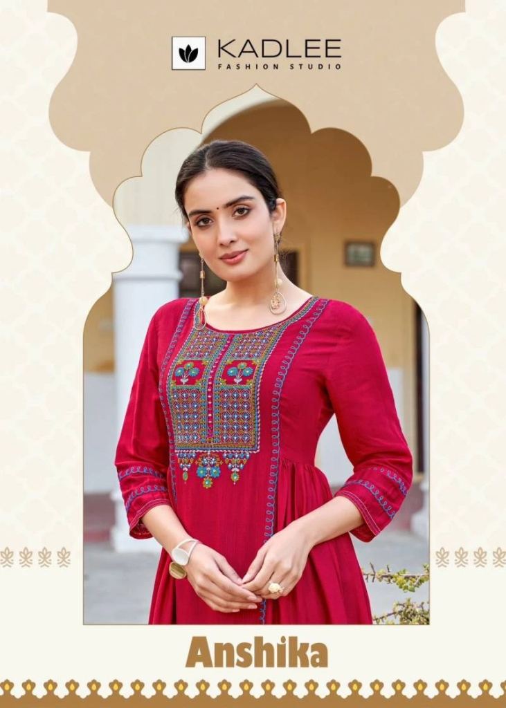 Kadlee Anshika Rayon Kurti Collection