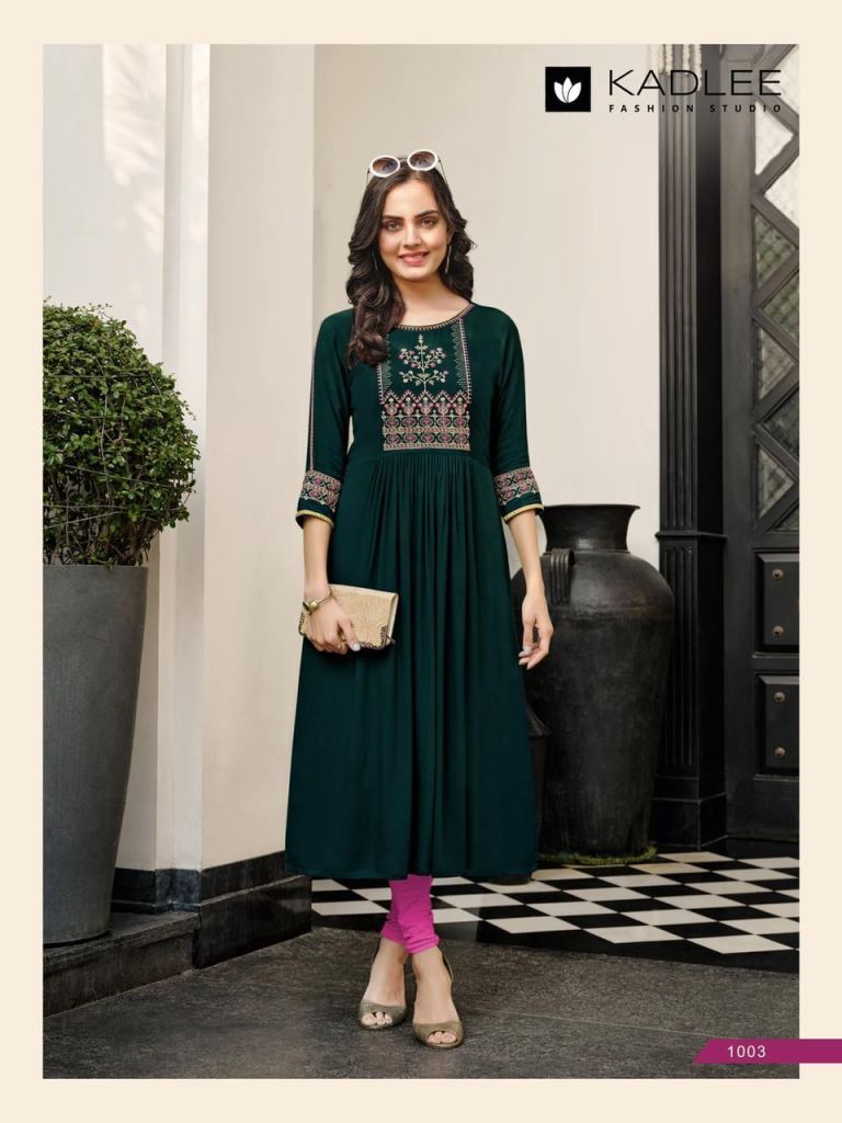 double layer kurti on Pinterest