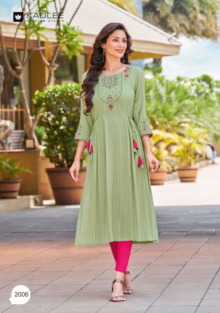 Girls Kurti Chudi Legging Set