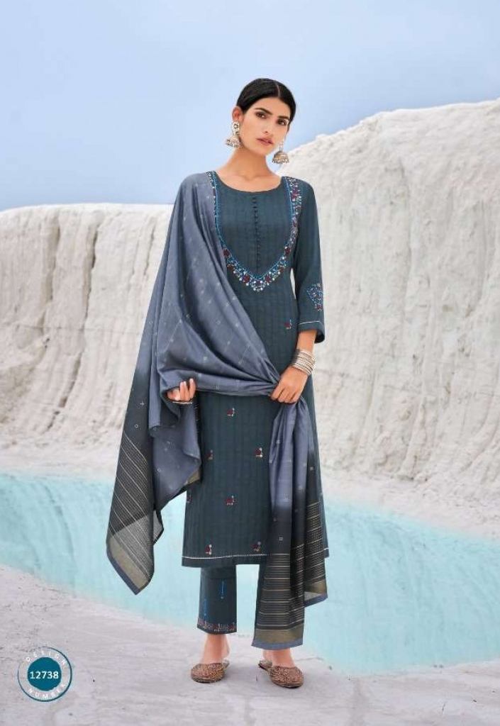  Kajree  Cartir Readymade Top With Bottom And Dupatta Catalog 