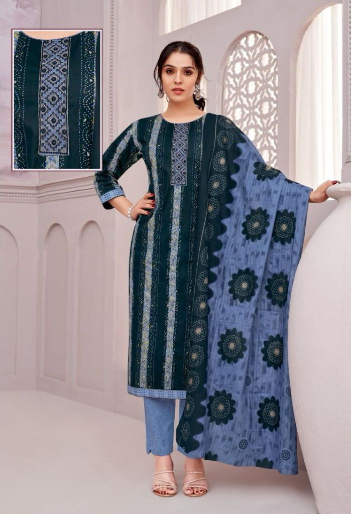 Kala Jaipuri Vol 6 Printed Kurti