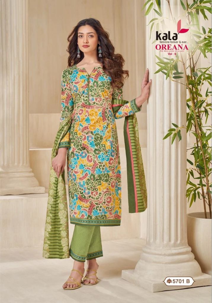 Kala Oreana Vol 6 Ready Made Cotton Collection