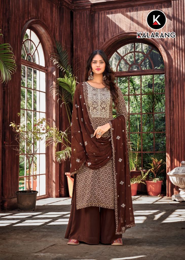 Kalarang Jeni  Traditional Designer Dress Material Collection