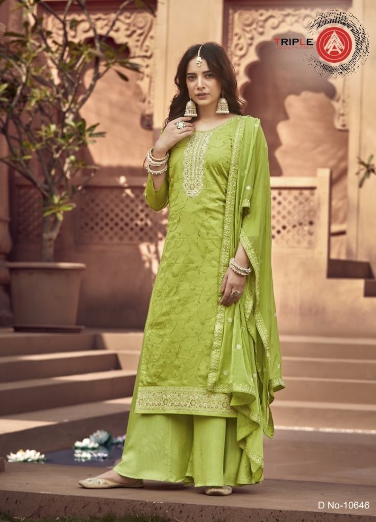 Kalarang Leen Jam Silk Cotton Dress Material Collection