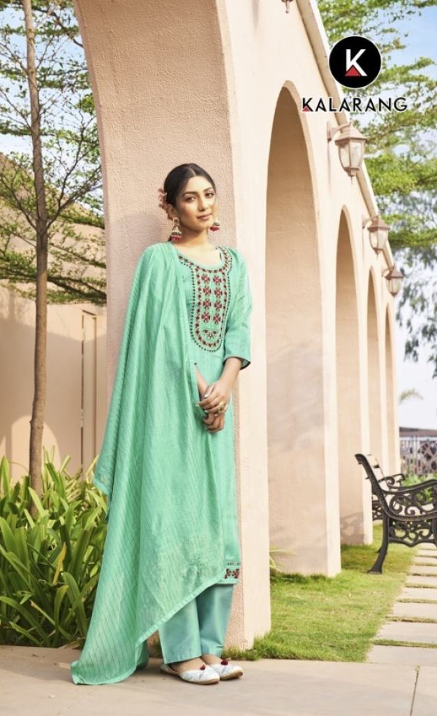 Kalarang Mangalya Silk Designer Dress Material 