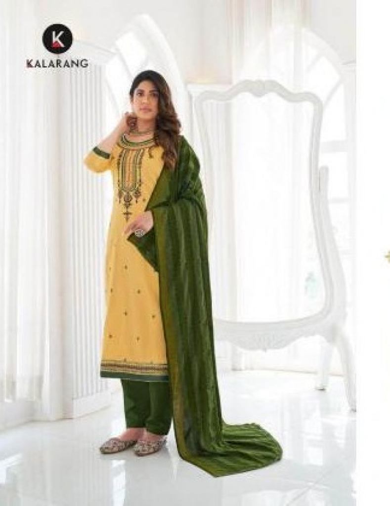 Kalarang Presents Saloni Vol 6 Designer Dress Material 