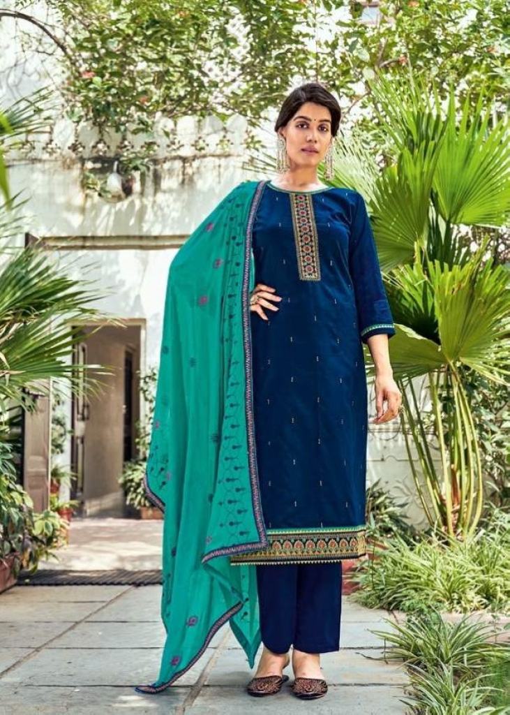 Kalarang Tanisha Festive Wear Designer Dress Material catalog 