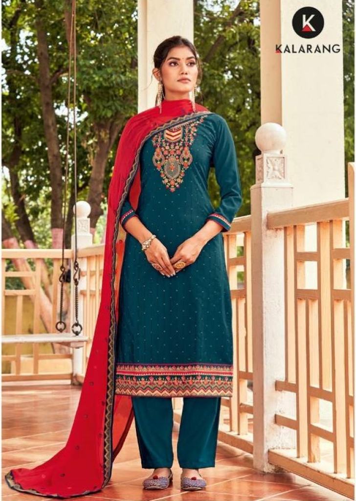 Kalarang Venery Festive Wear Designer Salwar suits catalog 