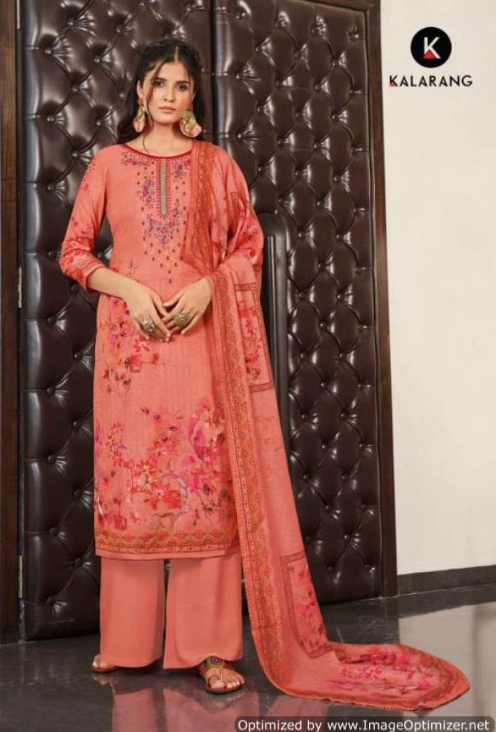 Kalarang presents  Charming vol 3 Designer Dress Material