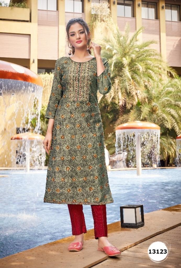 Kalaroop Aston Catalog Regular Wear Kurti With Bottom