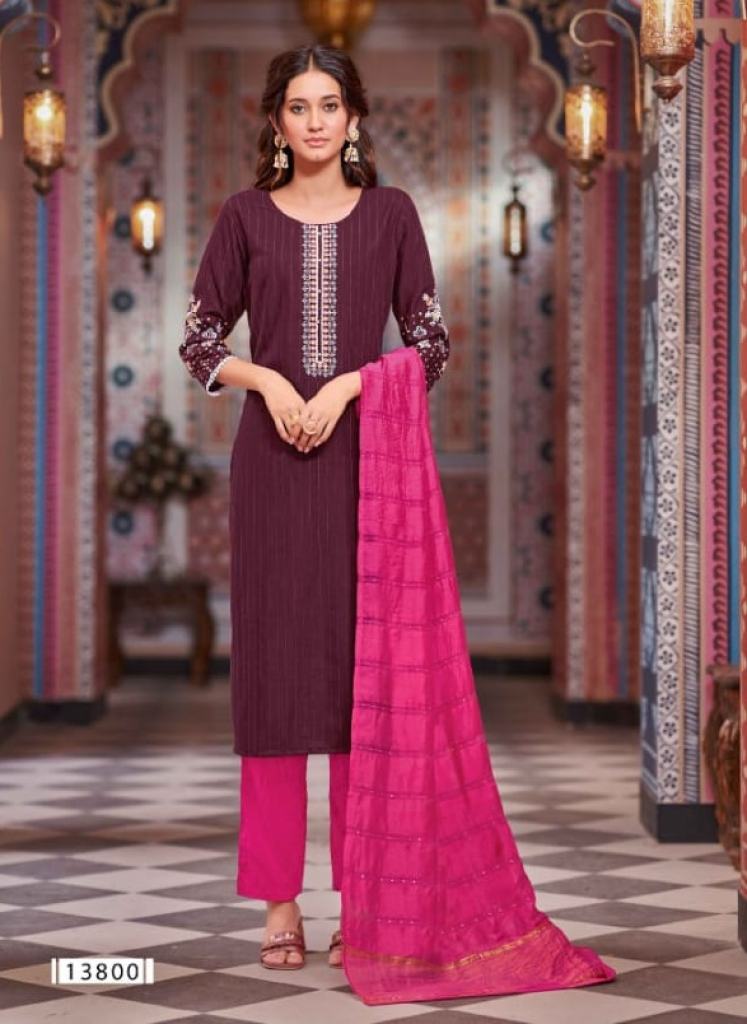 Kalaroop Kalindi New Designer Wear Kurti Pant Wirh Dupatta Collection