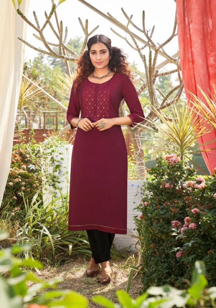 Kalaroop presents  Kites  Designer Kurtis Collection