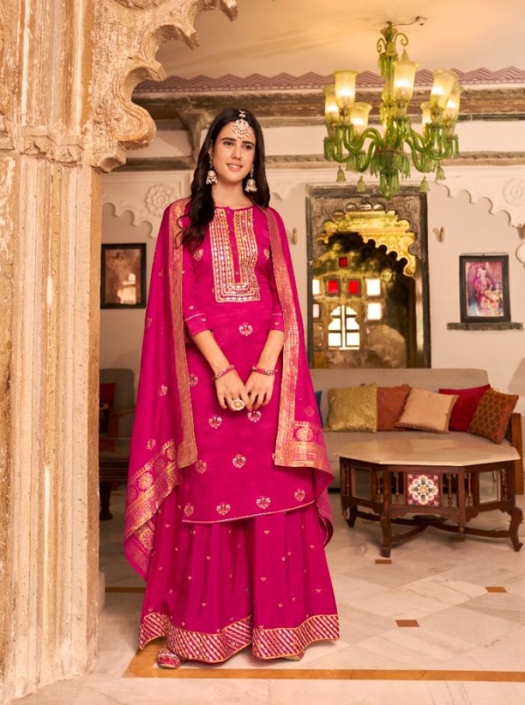 Kalaroop Mastani catalog  Wedding Wear Designer Ready Made  Top bottom With Fancy  Jacquard Dupatta 