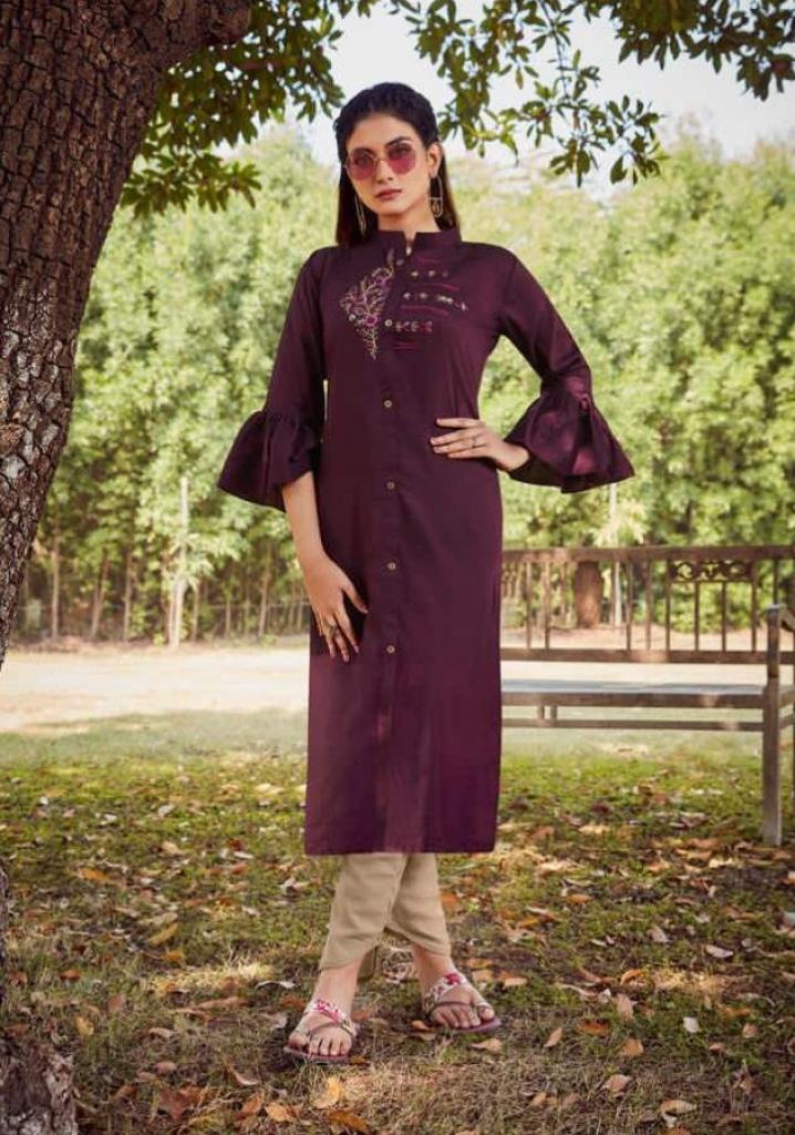 Kalaroop  presents  Floriana  Kurti With Bottom Collection