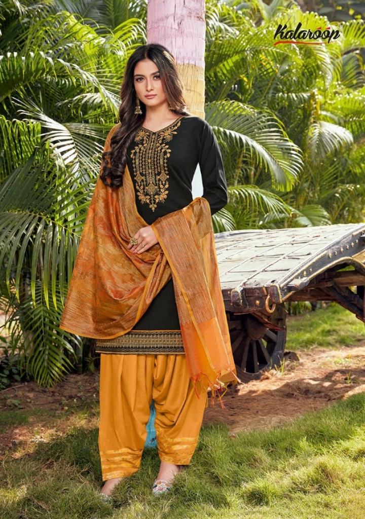 Kalaroop  presents Sunheri By Patiala vol  3 Ready Made Collection