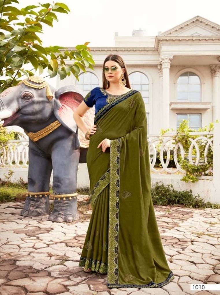Kalista Alisha vol 2 Vichitra Silk Designer Saree 