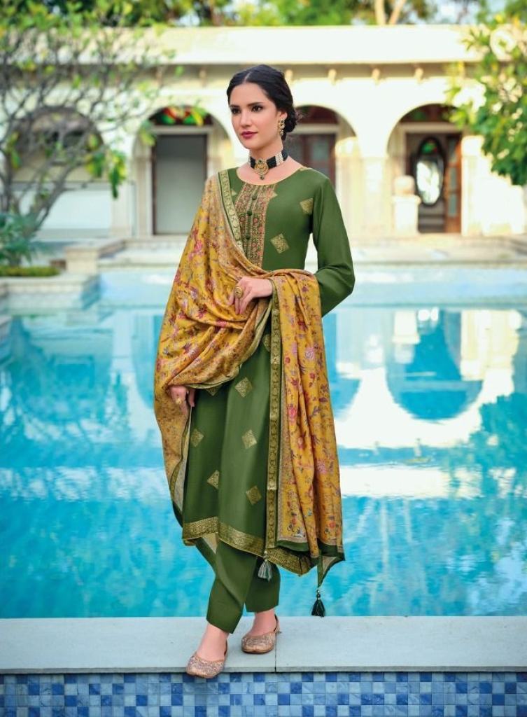 Kalki Haniya Vol 2 pure muslin jacquard Designer  Salwar suits