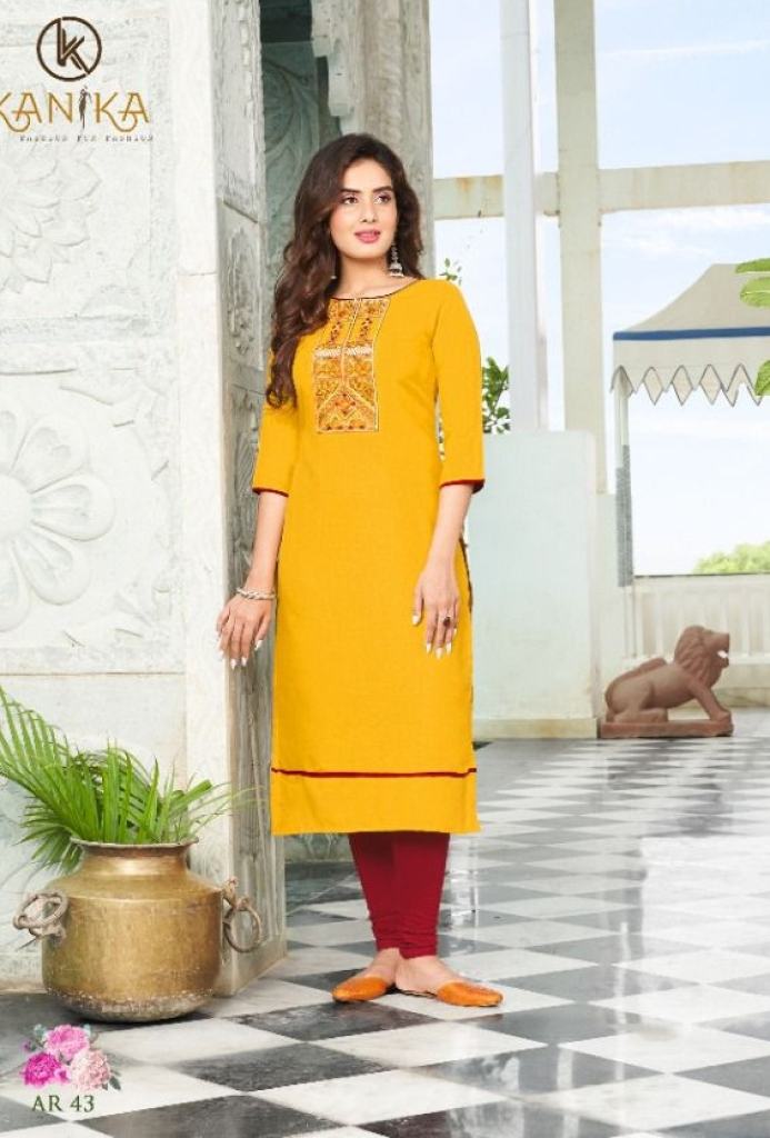 Kanika Anuroop vol  5 Ethnic Wear Designer Kurti Catalog 