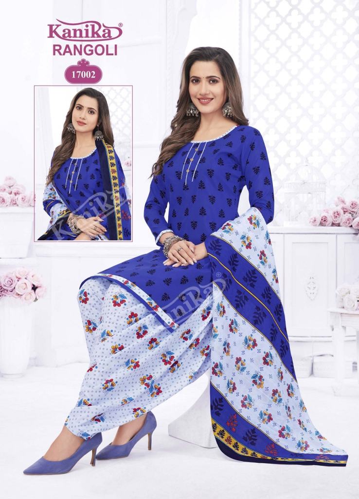 Kanika Rangoli Vol 17 Summer Wear Cotton Ready Made Dress Collection