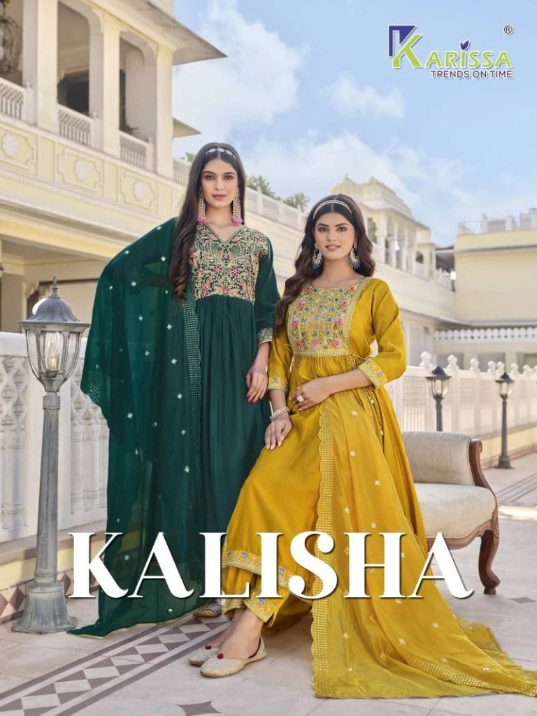 Karissa Kalisha Premium Pure Viscose Kurti Set