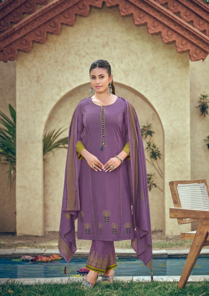 Karissa Kanika Premium Pure Heavy Bombay Kurti With Bottom And Dupatta