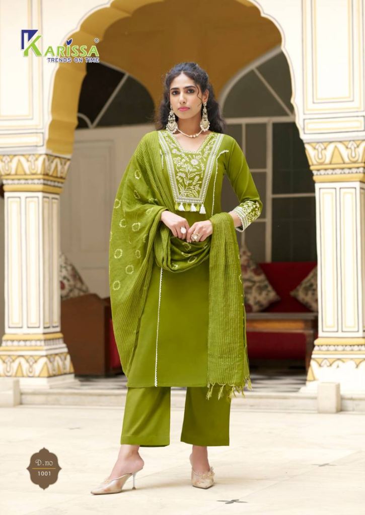 Karissa Vaani Cotton Kurti Bottom With Dupatta