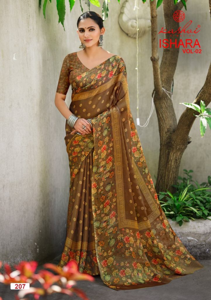 Kashvi Ishara Vol 2 Printed Saree