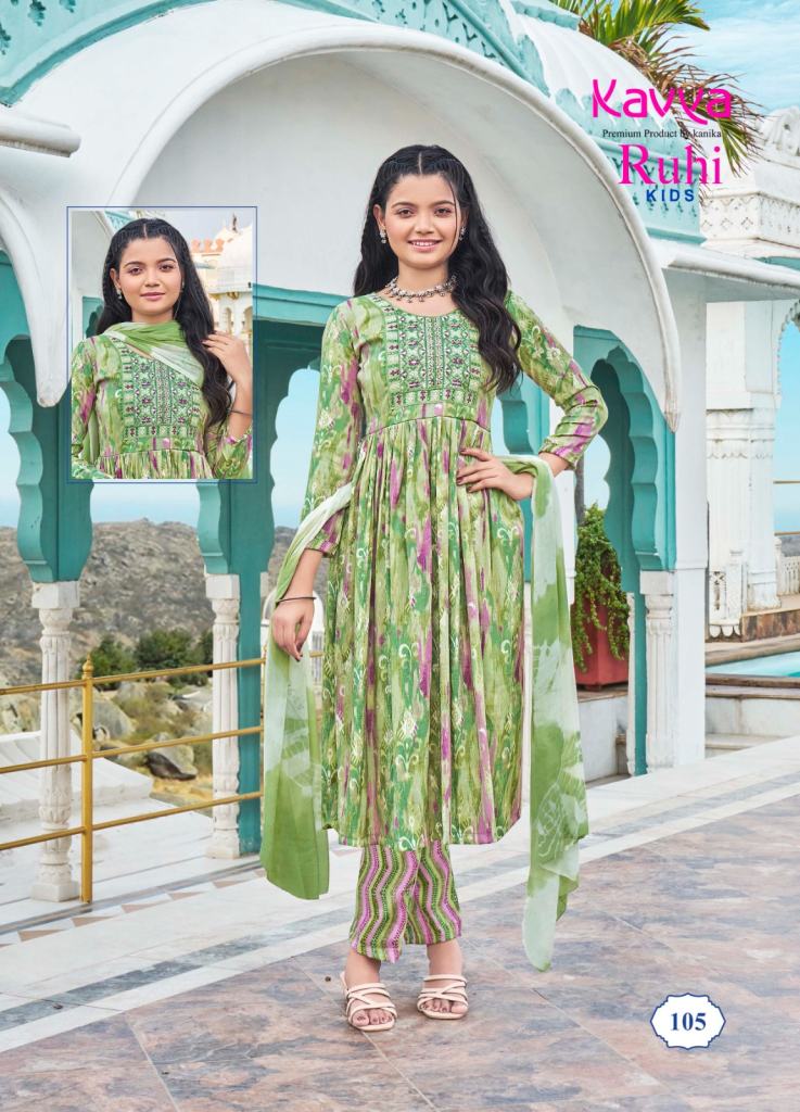 Kavya Ruhi Vol 1 Kids Kurti