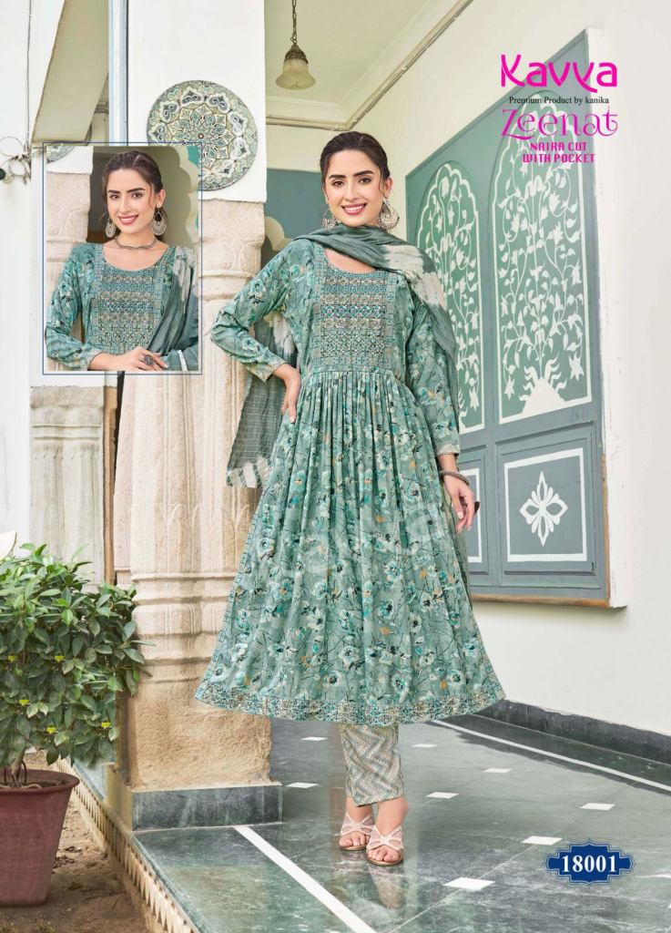 Kavya Zeenat Vol 18 Kurti 