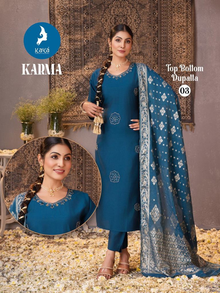 Kaya Karma Roman Silk Kurti