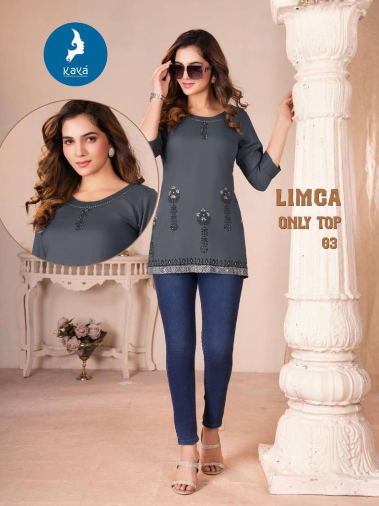Kaya Limca Western Short Tops