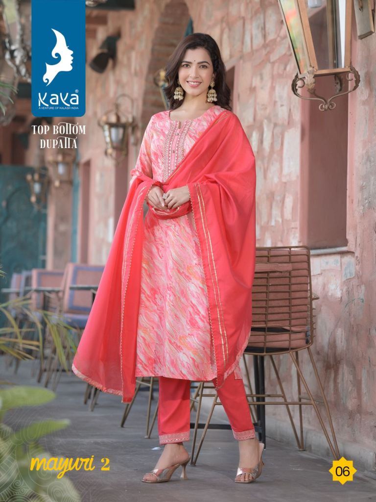 Kaya Mayuri vol 2 Latest Designer Readymade Kurtis Bottom with Dupatta collection 