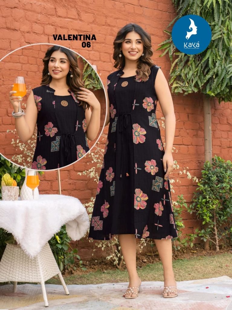 Kaya Velentina Printed Stylish Wear One Piece