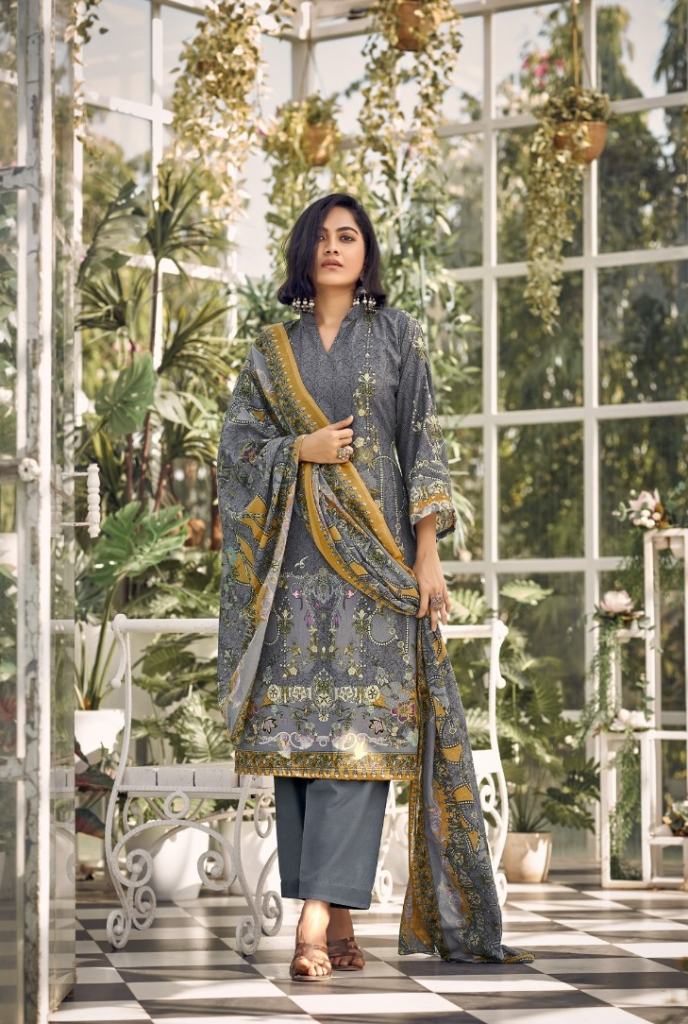 Kesar Rutba Cotton Designer Dress Material Collection