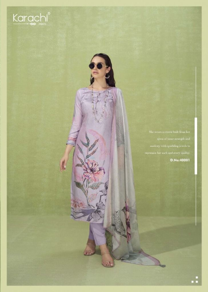 Kesar Zara Dress Material 