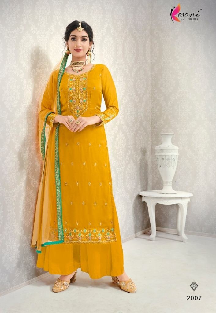  Kesari Morpankh vol 1 Georgette Designer Salwar Kameez Catalog 