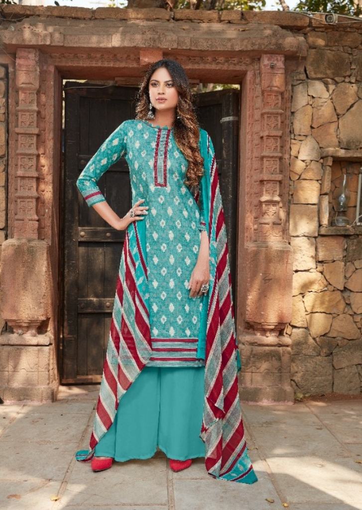  Kesariya  presents Patola Digital Printed  Dress Material 