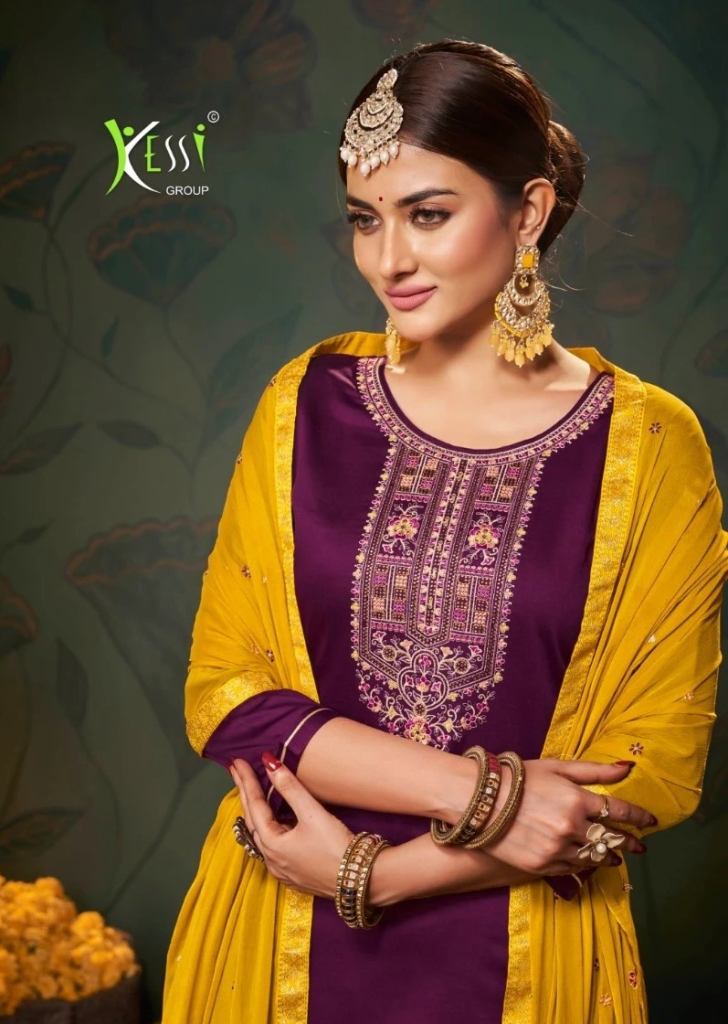 Kessi Patiyala House Vol 95 Punjabi Dress Materials
