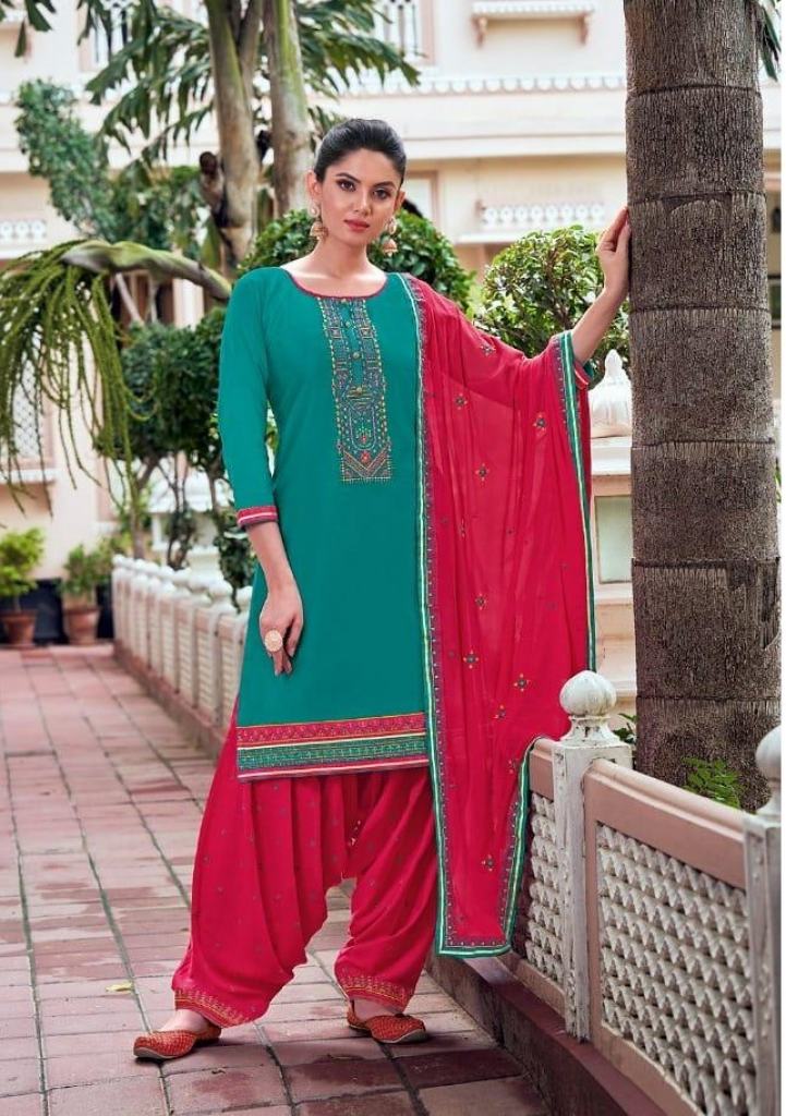 Kessi Patiyala House  vol 85 Jam Silk Designer Dress Material catalog 